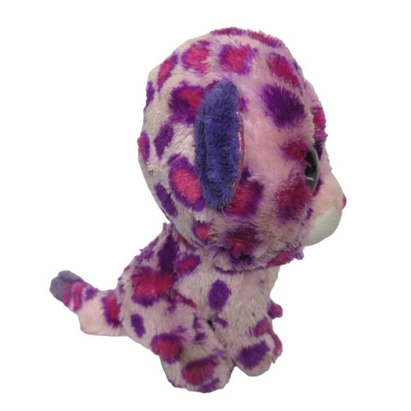 Ty Beanie Boo Glamour Leopard Wildcat Plush 5.75" - Picture 2 of 6